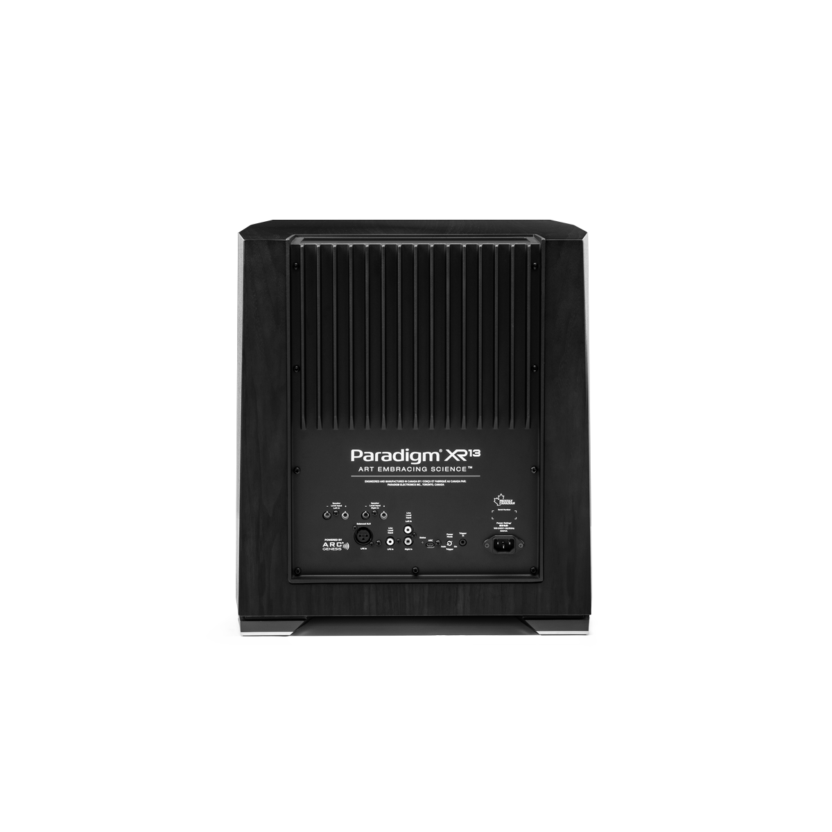 Paradigm XR 13 čierny orech – uzavretý aktívny subwoofer