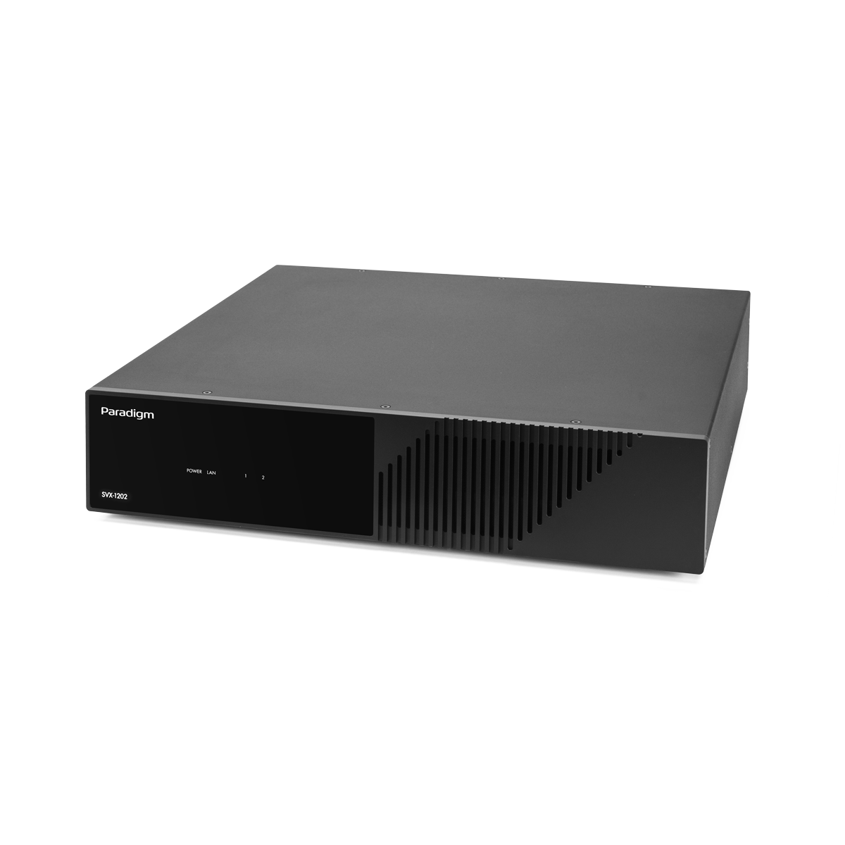 Paradigm SVX-1202 – síťové přehrávání hudby a korekce ARC