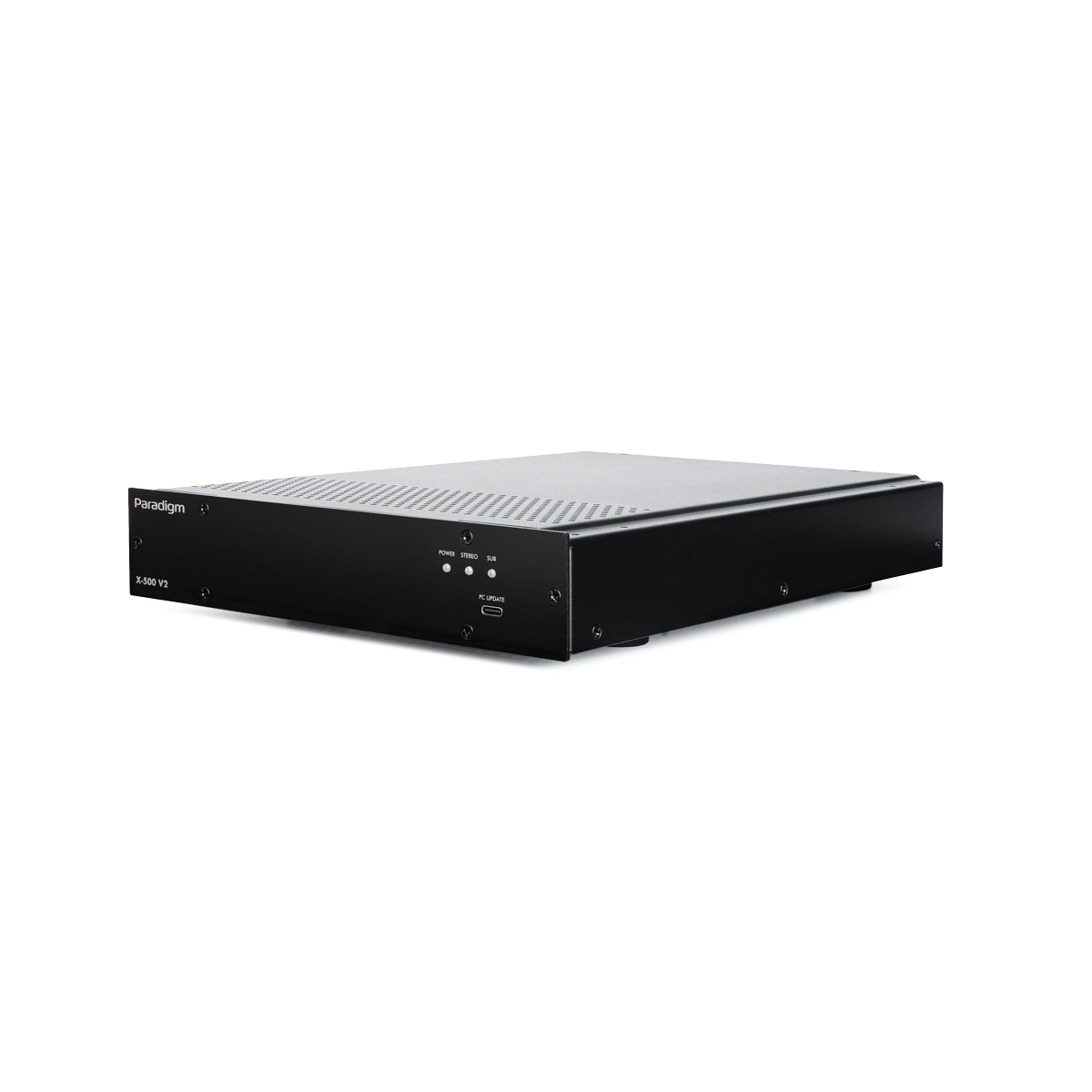 Paradigm X-500 V2 – univerzálny dvojkanálový výkonový zosilňovač