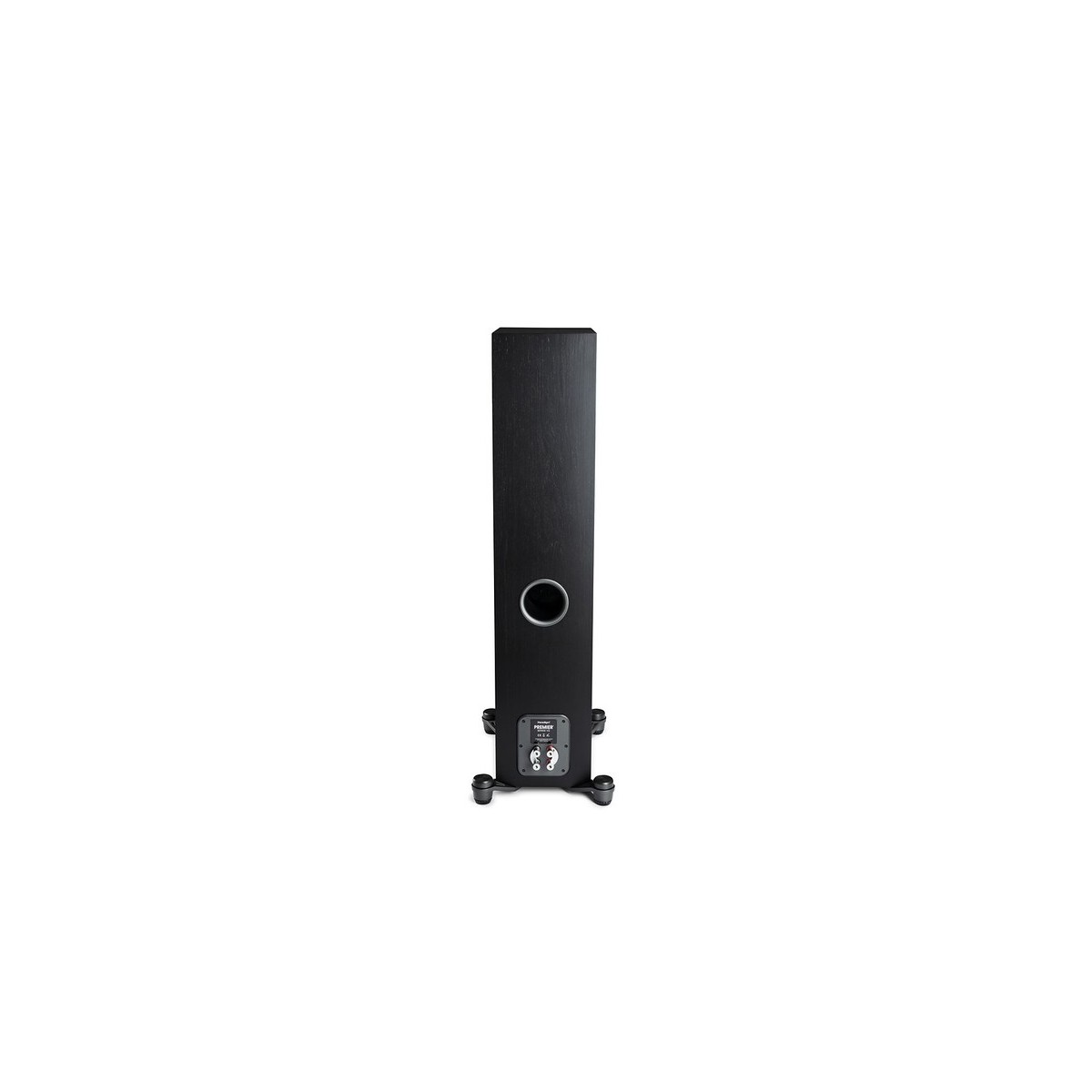 Paradigm Premier 720F v2 Piano Black – widok z tyłu Paradigm Premier 720F v2 Piano Black – tylna ścianka i port bas-refleks