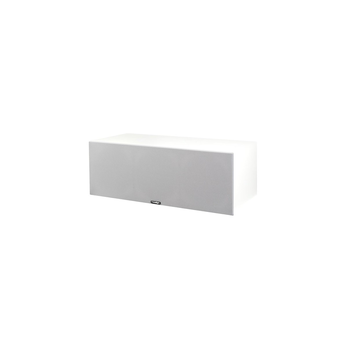 Paradigm Premier 520LCR v2 Satin White – widok z maskownicą Paradigm Premier 520LCR v2 Satin White – kolumna z maskownicą