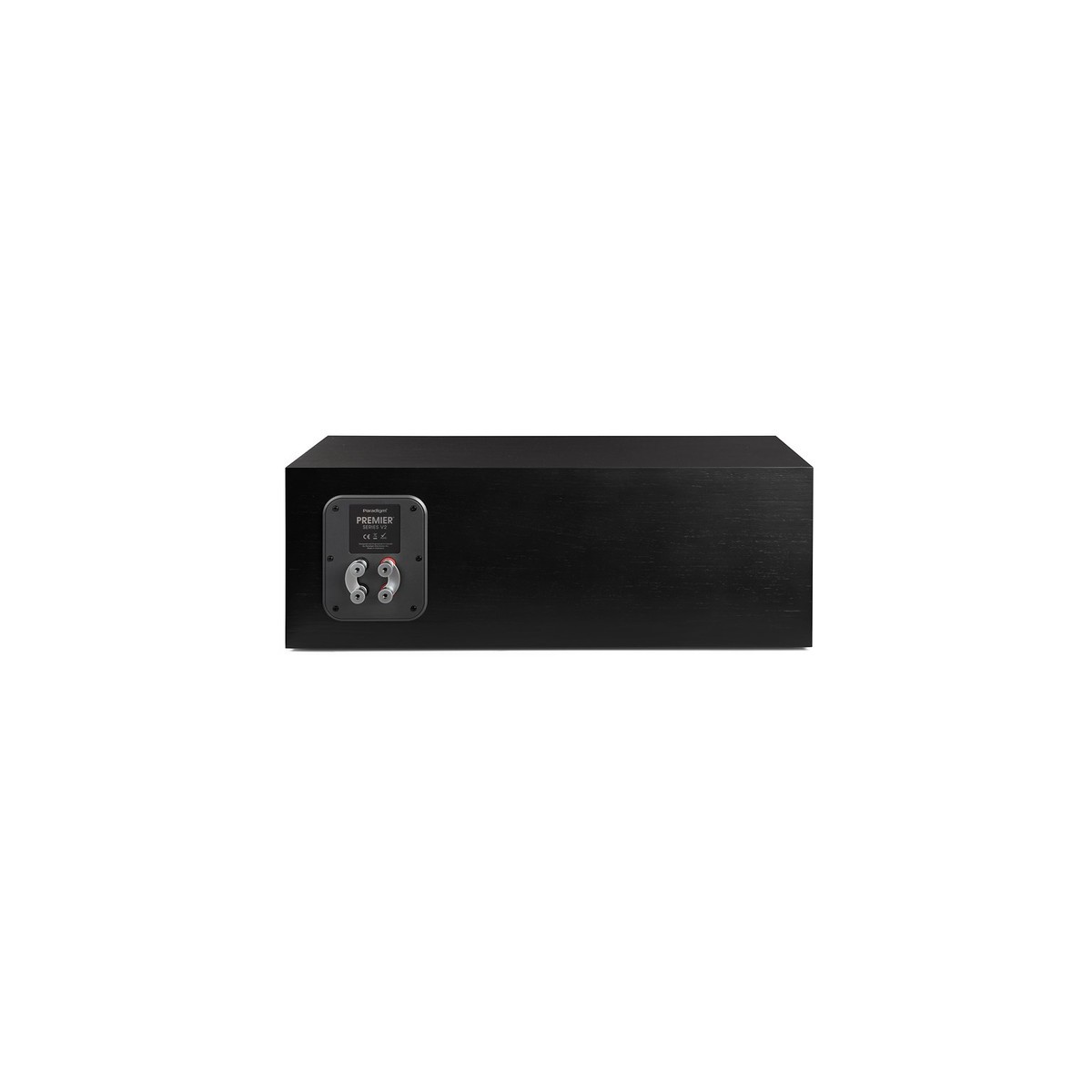 Paradigm Premier 520LCR v2 Black Walnut – terminale głośnikowe Paradigm Premier 520LCR v2 Black Walnut – tylna ścianka