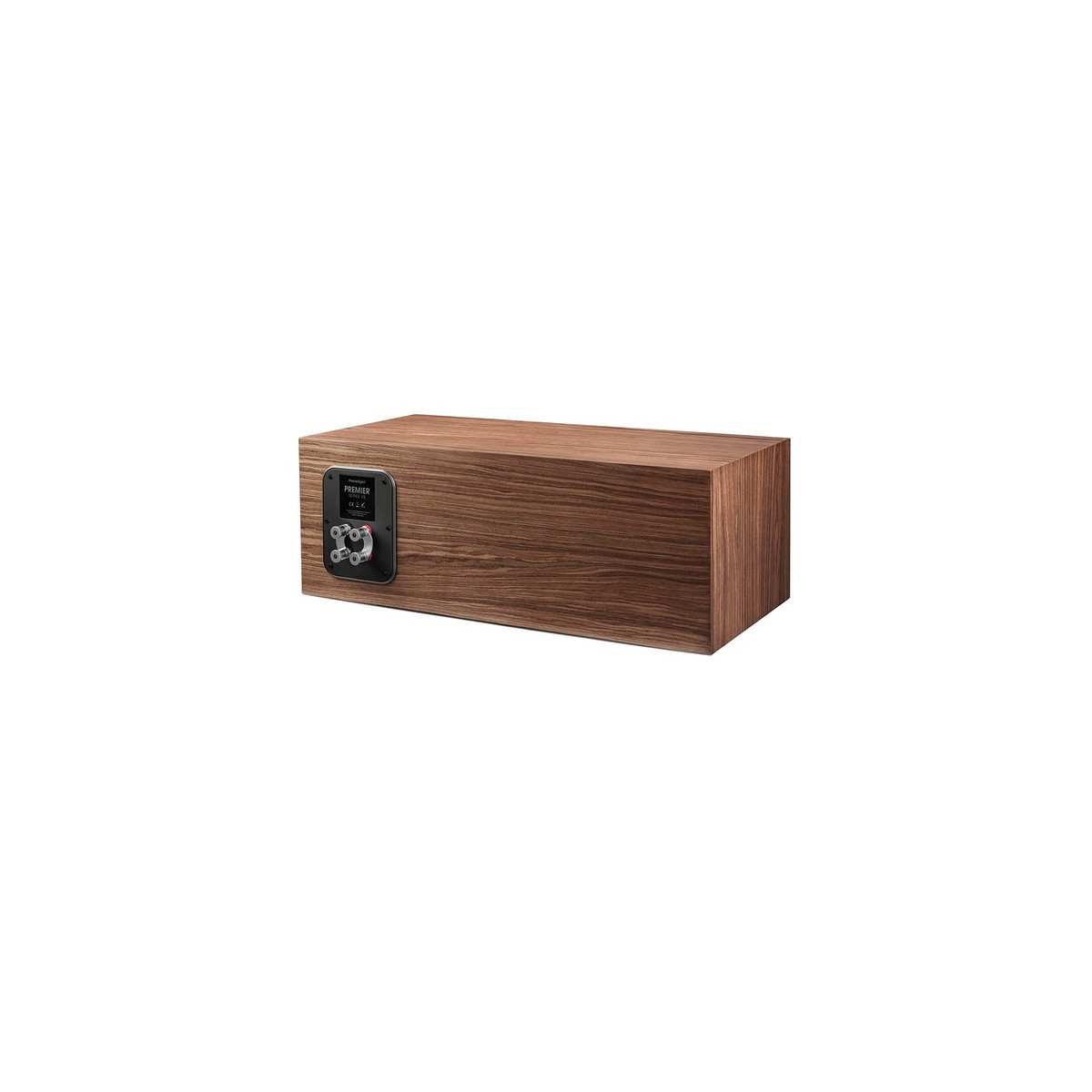 Paradigm Premier 520LCR v2 Walnut – terminale głośnikowe Paradigm Premier 520LCR v2 Walnut – tylna ścianka